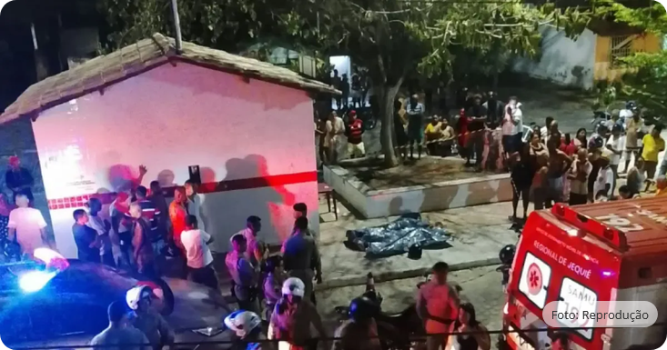 Ataque a tiros deixa dois mortos e uma pessoa ferida em Jequié