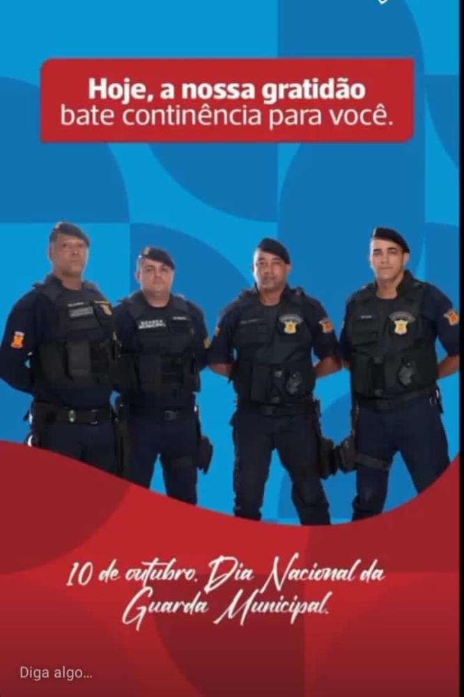 10 de outubro é celebrado o Dia da Guarda Municipal