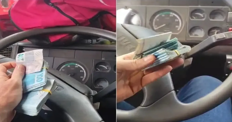 Caminhoneiro devolve bolsa com mais de R$ 11 mil a idosa na zona rural de Brumado