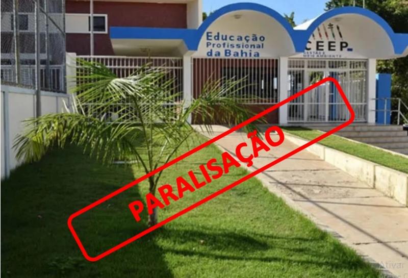 COLÉGIO CEEP DE BRUMADO PARALISAM SUAS ATIVIDADES HOJE