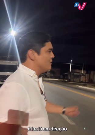 Deputado Vitor Bonfim, comemora iluminação do Pancadão, localidade pertencente a Lagoa Real-Ba