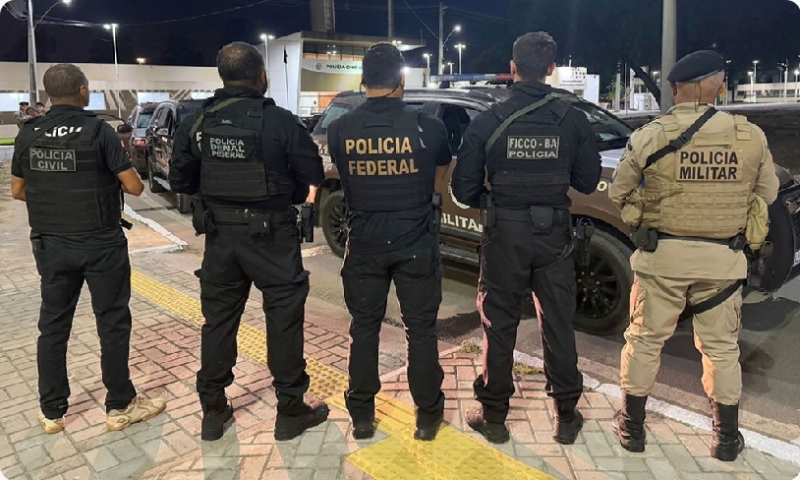 Forças Policiais conjuntas captura 75 pessoas em opreação continuada.