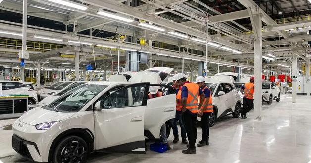 BYD vai fornecer veículos eletrificados para frota administrativa do governo da Bahia