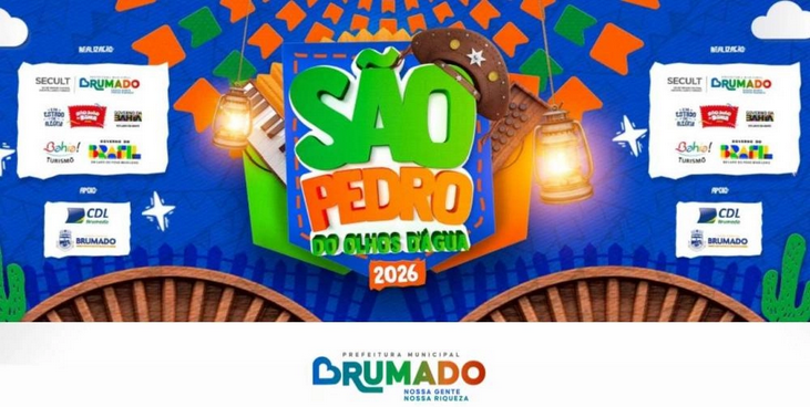 Confira a programação completa do São Pedro dos Olhos D’Água 2026