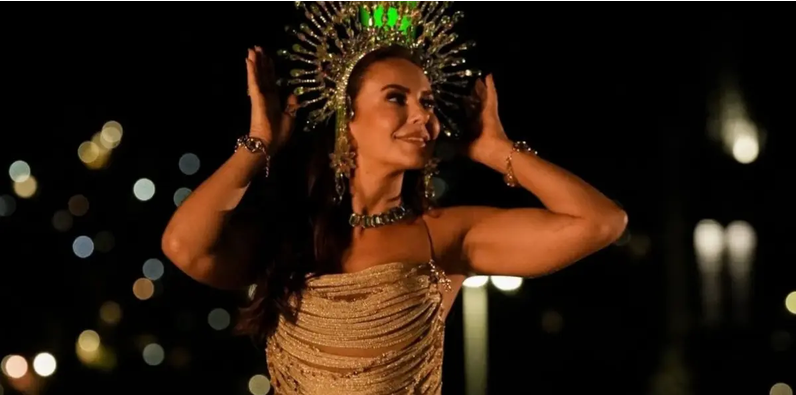 Imperatriz Leopoldinense oficializa Paolla Oliveira como nova Rainha de Bateria