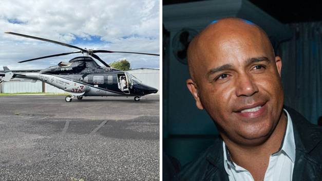 Helicóptero desaparece em SC com cantor Rick, da dupla com Renner