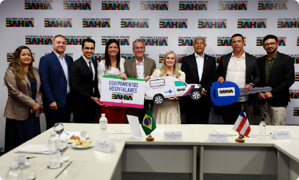 Reunião com prefeito de Dom Basílio trata de abastecimento de água e garante novos investimentos do Governo da Bahia