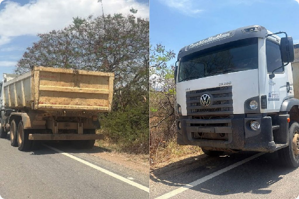 Pedestre é atropelado por caminhão na BR-030, em Guanambi, após descer de veículo de passageiros